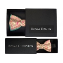 Adult and child "Liberty" pattern bow tie