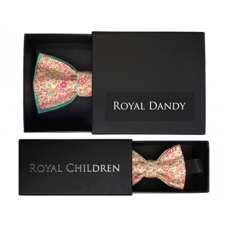 Adult and child "Liberty" pattern bow tie