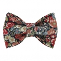 Child red "Liberty" pattern bow tie, cotton