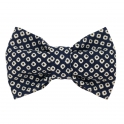 Child faded denim bow tie