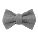 Child grey bow tie, cotton