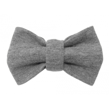 Child grey bow tie, cotton