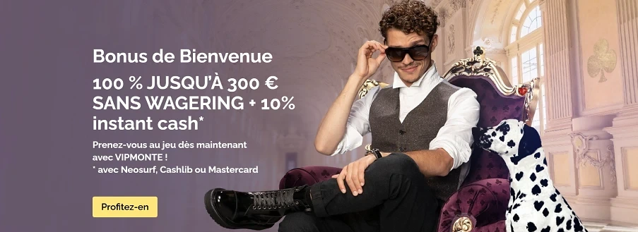 Montecrypto Casino en ligne France 2026 — bonus de bienvenue 300€ et 150 tours gratuits